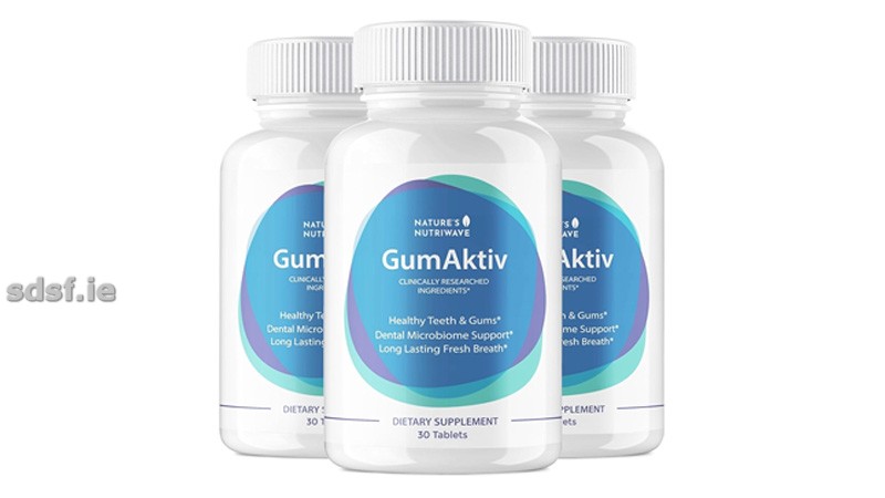 GumAktiv is a daily gum-health supplement for adults to use alongside normal oral care.