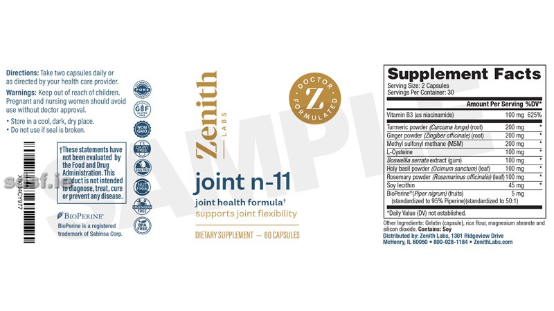 Key Ingredients In Joint N-11