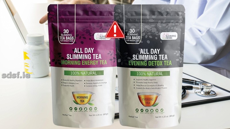 All Day Slimming Tea may cause mild digestive changes or jitteriness, especially for sensitive users.