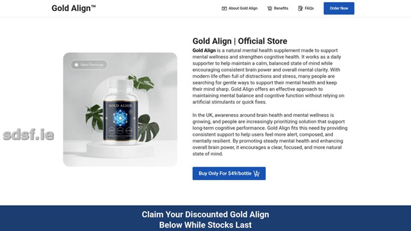 Where to buy authentic Gold Align supplement.